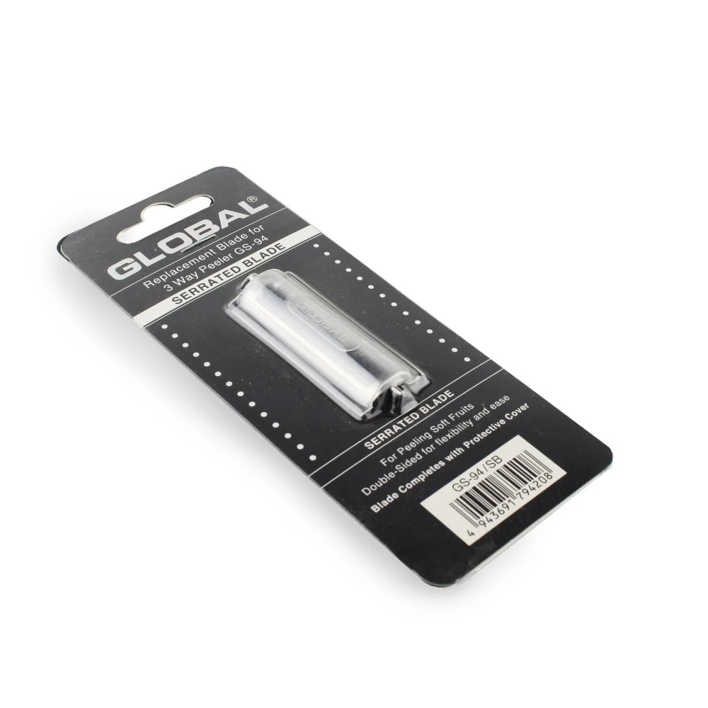 Global Accessories GS-94/SB Global Spare Serrated Peeler Balde 2 Global Accessories GS-94/SB Global Spare Serrated Peeler Balde - Image 2