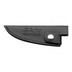 Global Accessories GSH-01/BK Global Small Black Leather Knife Sheath