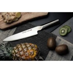 Global Ukon Global Ukon Chef's Knife 20cm Blade -Kyocera Knives Shop global ukon chefs knife 20cm blade p1178 7432 image
