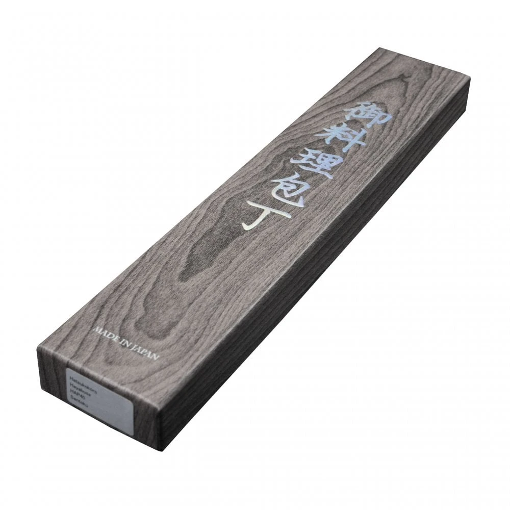 Hatsukokoro Hatsukokoro Hayabusa HAP40 Kiritsuke Gyuto240 With Ebony Handle 4 Hatsukokoro Hatsukokoro Hayabusa HAP40 Kiritsuke Gyuto240 With Ebony Handle - Image 4