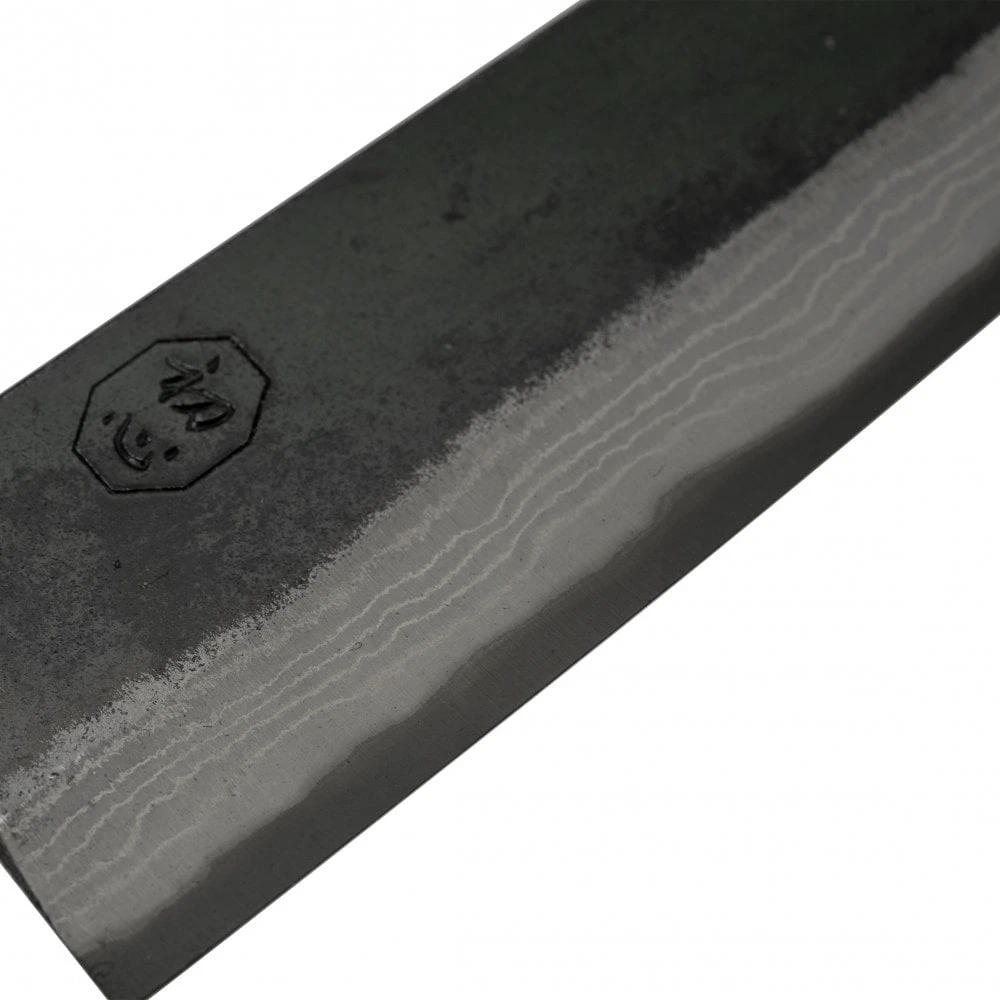 Hatsukokoro Hatsukokoro Kumokage Blue2 Kurouchi Damascus 18cm Bunka 2 Hatsukokoro Hatsukokoro Kumokage Blue2 Kurouchi Damascus 18cm Bunka - Image 2