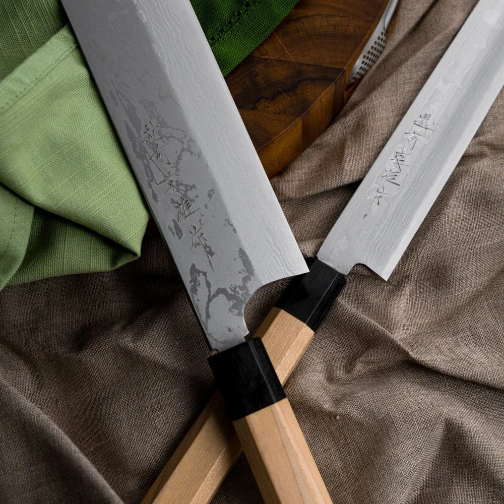 Hideo Kitaoka Hideo Kitaoka Shirogami 15cm Deba Knife 5 Hideo Kitaoka Hideo Kitaoka Shirogami 15cm Deba Knife - Image 5