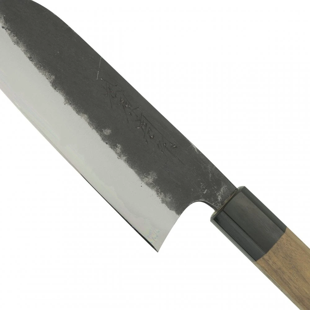 Matsubara Hamono TNK-KR165SA-WN Katsuto Tanaka Shirogami 16.5cm Santoku Knife 2 Matsubara Hamono TNK-KR165SA-WN Katsuto Tanaka Shirogami 16.5cm Santoku Knife - Image 2