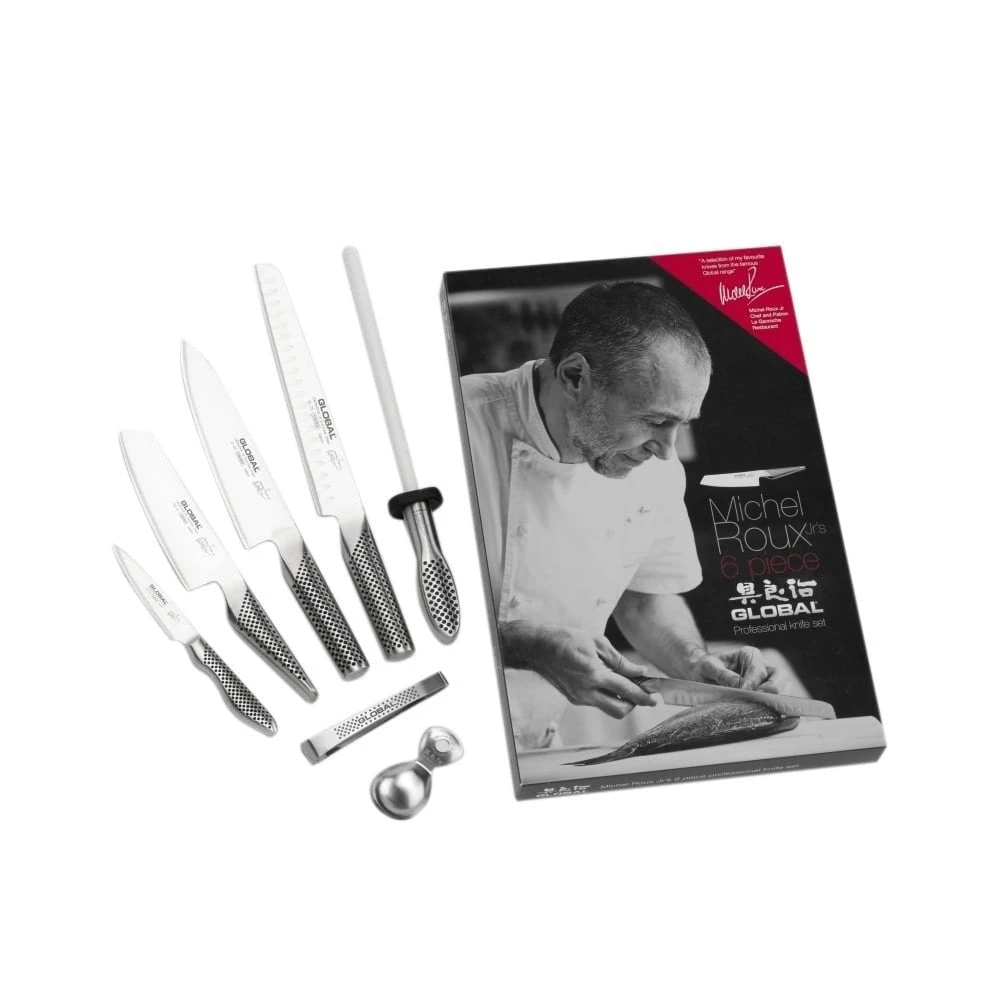 Michel Roux Jnr Global 6 Piece Michel Roux Kitchen Knife Set 1 Michel Roux Jnr Global 6 Piece Michel Roux Kitchen Knife Set