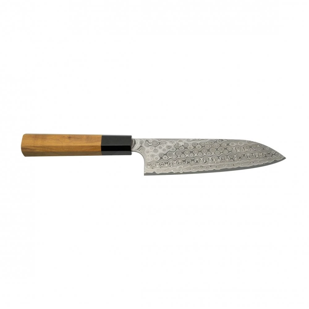 Nigara Hamono Nigara Hamono SG-2 Damascus 18cm Santoku 1 Nigara Hamono Nigara Hamono SG-2 Damascus 18cm Santoku