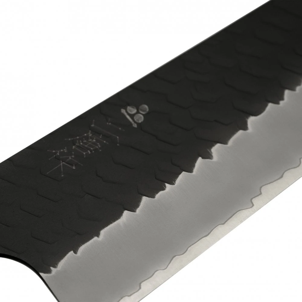 Nigara Hamono Nigara Hamono SG-2 Kurouchi Tsuchime 21cm Gyuto 2 Nigara Hamono Nigara Hamono SG-2 Kurouchi Tsuchime 21cm Gyuto - Image 2