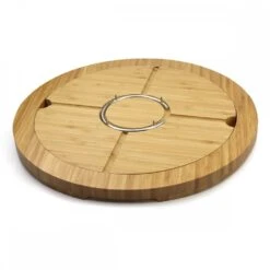 Rockingham Forest 5-in-1 Deluxe Bamboo Multi-board Set, Round -Kyocera Knives Shop rockingham forest 5 in 1 deluxe bamboo multi board set round p990 7020 image