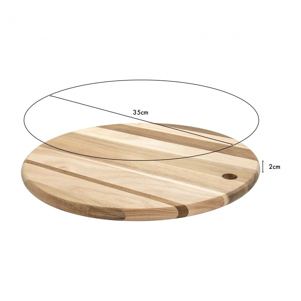Rockingham Forest Rockingham Forest Round Cutting Board 2 Rockingham Forest Rockingham Forest Round Cutting Board - Image 2