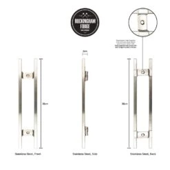 Rockingham Forge 12" Magnetic Stainless Steel Knife Rack With 6 Utensil Hooks And Wall Fixings 10 Rockingham Forge 12" Magnetic Stainless Steel Knife Rack With 6 Utensil Hooks And Wall Fixings -Kyocera Knives Shop rockingham forge 12 magnetic stainless steel knife rack with 6 utensil hooks and wall fixings p998 4467 image