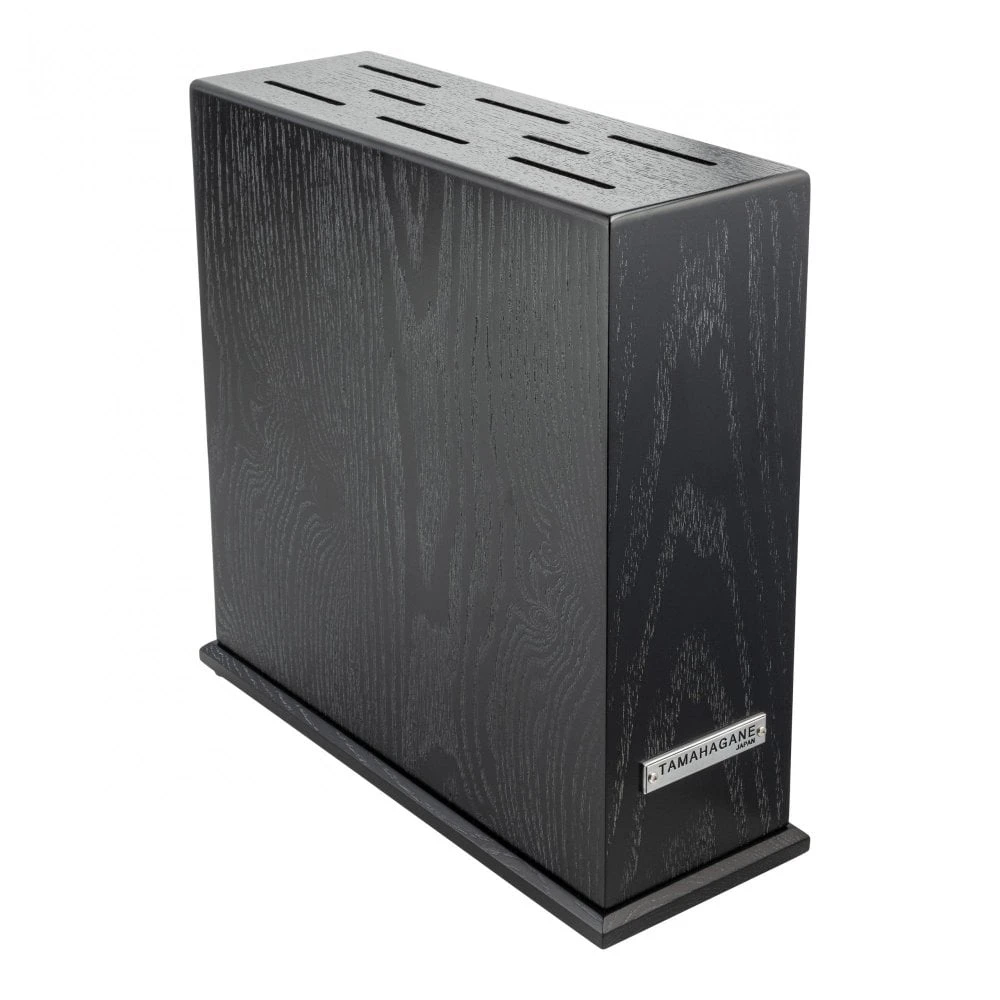 Tamahagane Knife Block In Black 1 Tamahagane Knife Block In Black