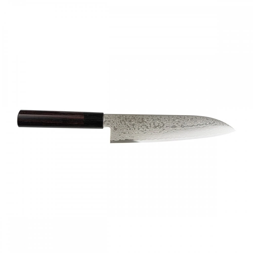 Yoshida Hamono Kyusakichi Kyusakichi 69 Layered Damascus ZA-18 Steel Blade 18cm Santoku Knife 1 Yoshida Hamono Kyusakichi Kyusakichi 69 Layered Damascus ZA-18 Steel Blade 18cm Santoku Knife